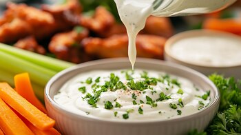 Este aderezo ranch casero tiene