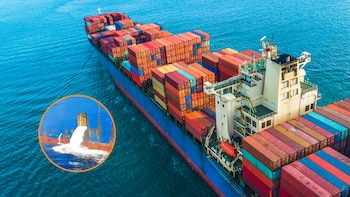 Los grandes buques tienen en