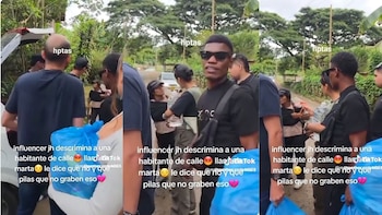 Denuncian que reconocido ‘influencer’ habría discriminado a mujer habitante de calle en Bogotá: “No graben eso”