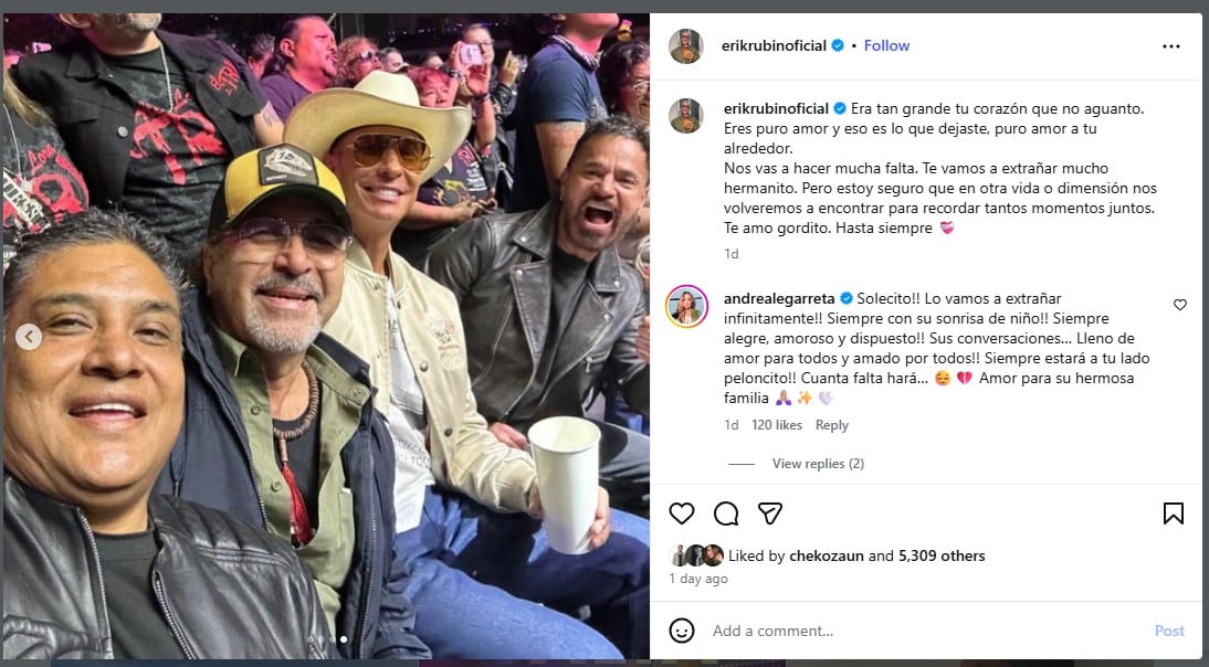 Andrea Legarreta asegura que Solecito siempre estará presente en la vida de su familia y amigos cercanos (IG)