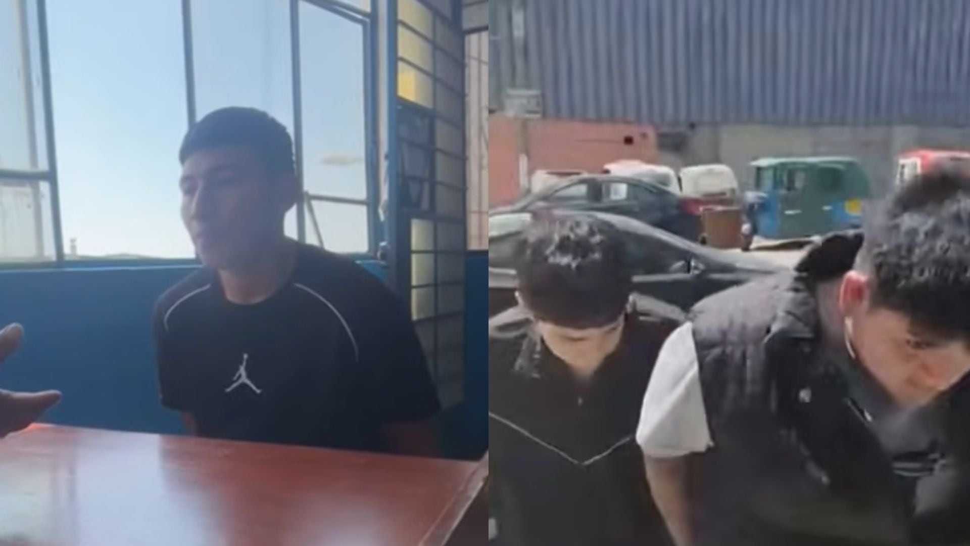 Dos jóvenes de 18 y 19 años fueron detenidos por la Depincri de Villa María del Triunfo por su presunta participación en un ataque a balazos ocurrido el 24 de septiembre - Créditos: Captura de pantalla de Latina.