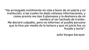 Las últimas palabras de Julio