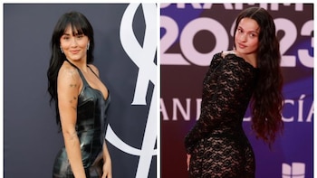 ¿Liberada tras su confesionario? Primeras imágenes de Aitana tras el concierto de Rosalía