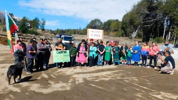 Mapuches levantaron el bloqueo de