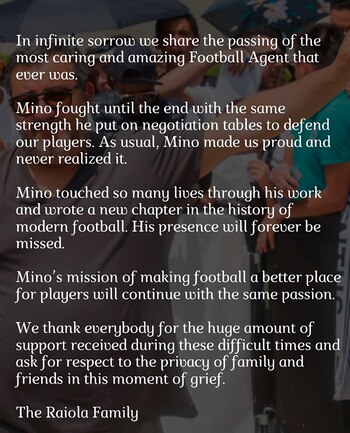 El comunicado que difundió la