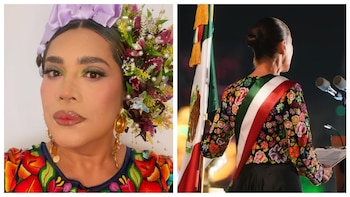 Quién es Elvis Guerra, diseñador muxe ligado al atuendo de Sheinbaum en el Grito y cuya casa fue baleada