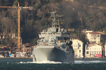 El buque de desembarco de