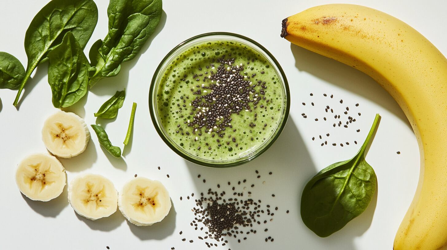 Este licuado antiedad destaca por su aporte de antioxidantes y nutrientes esenciales.