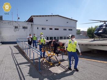 Una aeronave del Agrupamiento Cóndores