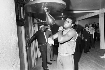 El legendario Muhammad Ali fue