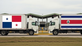 Panamá y Costa Rica buscan punto en común para tratar de agilizar el transporte de carga