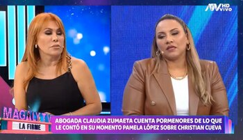 Claudia Zumaeta revela que conocía