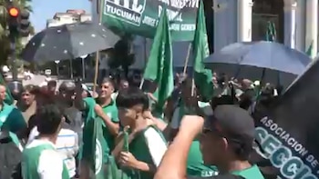 En Tucumán, la movilización fue