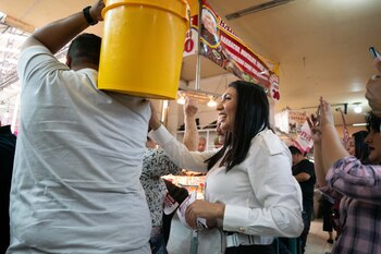 En su arranque de campaña,