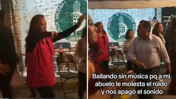 Abuelo les pagó la música