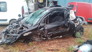 Huía de un control policial