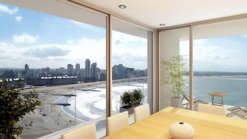 Render de uno de los edificios que llegan para revitalizar la zona