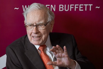 Warren Buffett, presidente y director general de Berkshire Hathaway (AP/Nati Harnik)