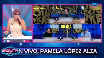 “Todavía te falta mucho por aprender, muchachito”: Magaly Medina arremete contra Carlos Orozco. Captura: Magaly TV La Firme.
