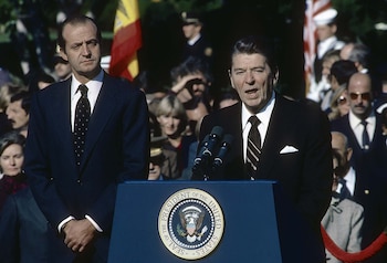 La reelección de Ronald Reagan