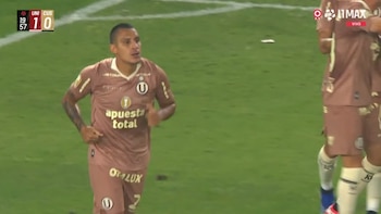 Gol de Álex Valera con certero cabezazo para anotar el 1-0 de Universitario vs Cusco FC por Torneo Clausura 2026