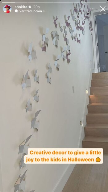 Shakira decoró su casa con