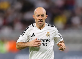 Pedro Munitis en un partido