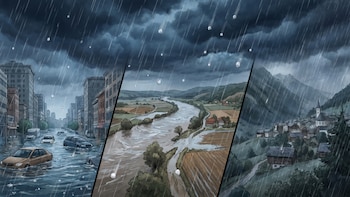 Alertan por lluvias con granizo y riesgo de inundaciones en distintos estados este miércoles 20 de mayo