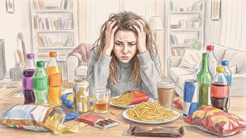 Los 11 alimentos y bebidas que pueden aumentar el estrés, según expertos