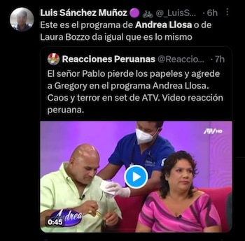 Usuarios critican programa de Andrea