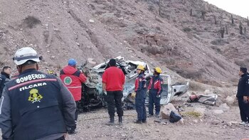Desbarrancó una camioneta en la ruta que va a las Salinas Grandes de Jujuy y murió un hombre