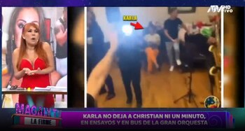 Karla Tarazona no deja solo