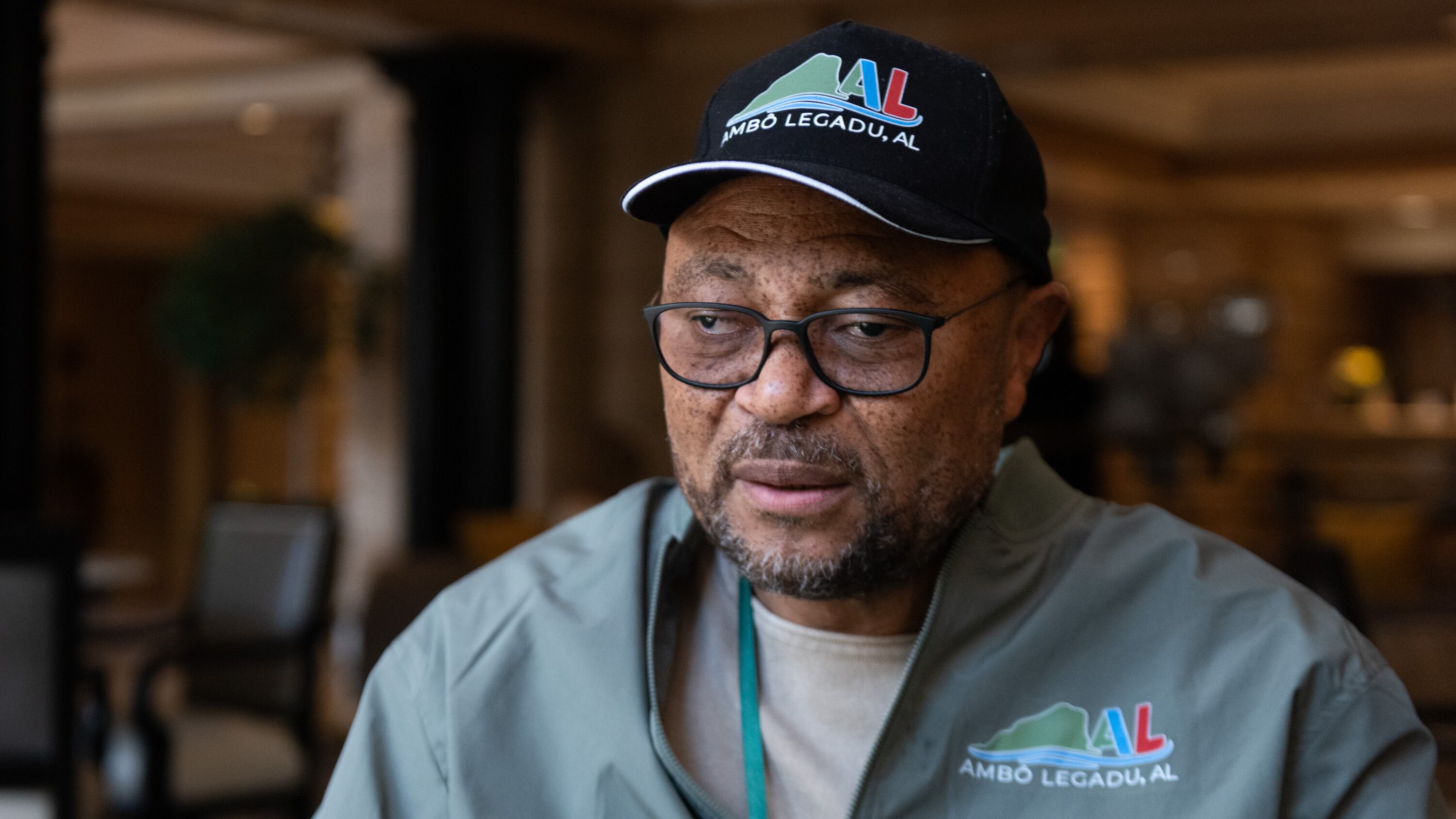 Orlando Cartagena Lagar, primer ministro de la República de Annobón. (Adrian Escandar)