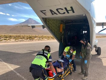 Un avión de la Fuerza