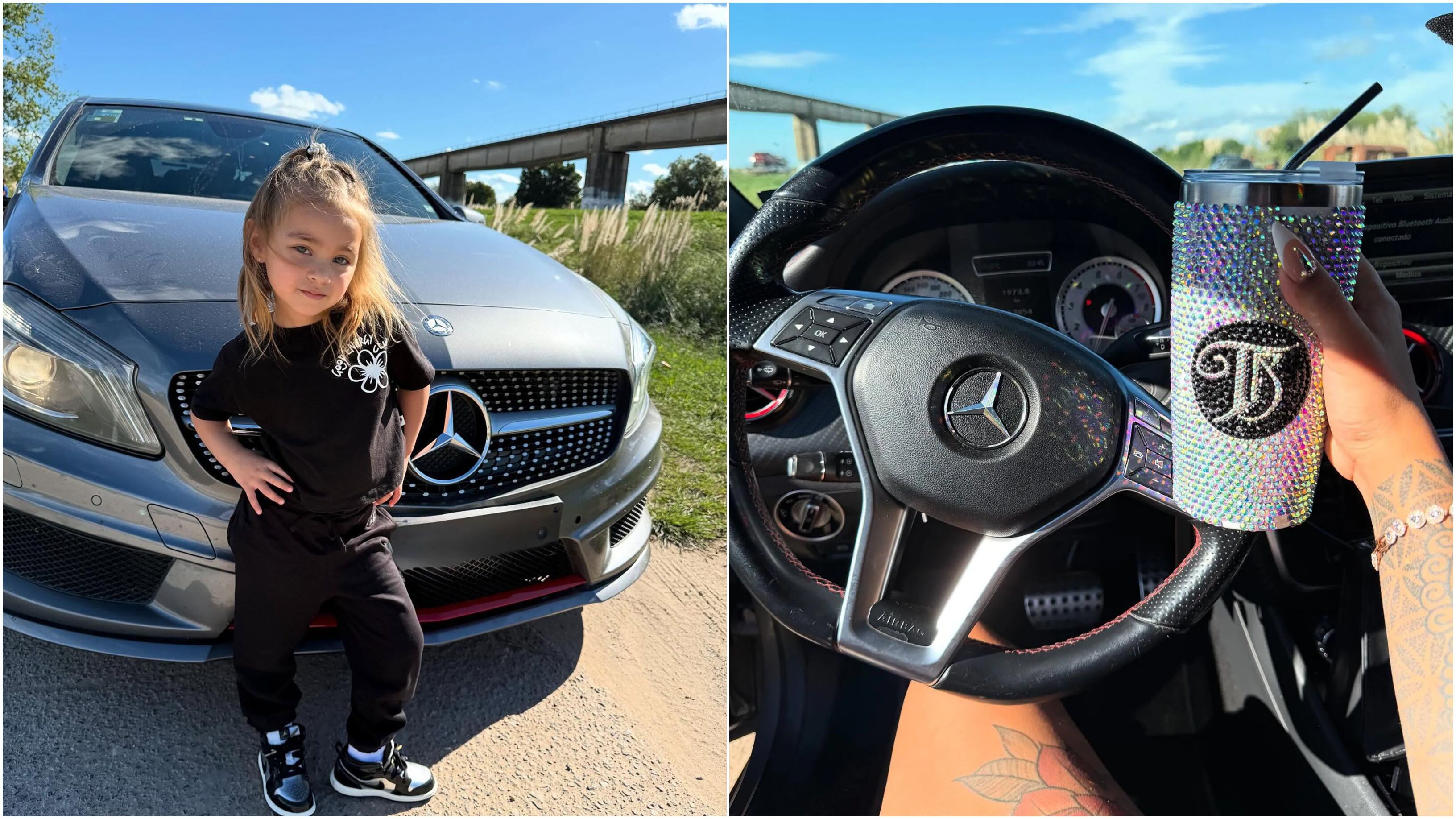 El Mercedes Benz que se compró Tamara Báez