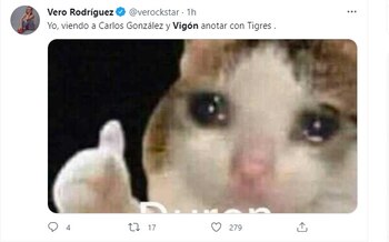 Así reaccionó afición a debut de Juan Pablo Vigón con Tigres