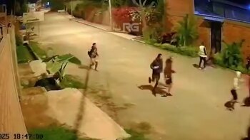 Escape masivo de pacientes de