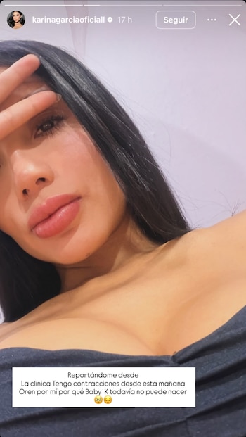Karina García vivió momentos de angustia por el terremoto en Colombia durante su embarazo - crédito karinagarciaoficiall/Instagram