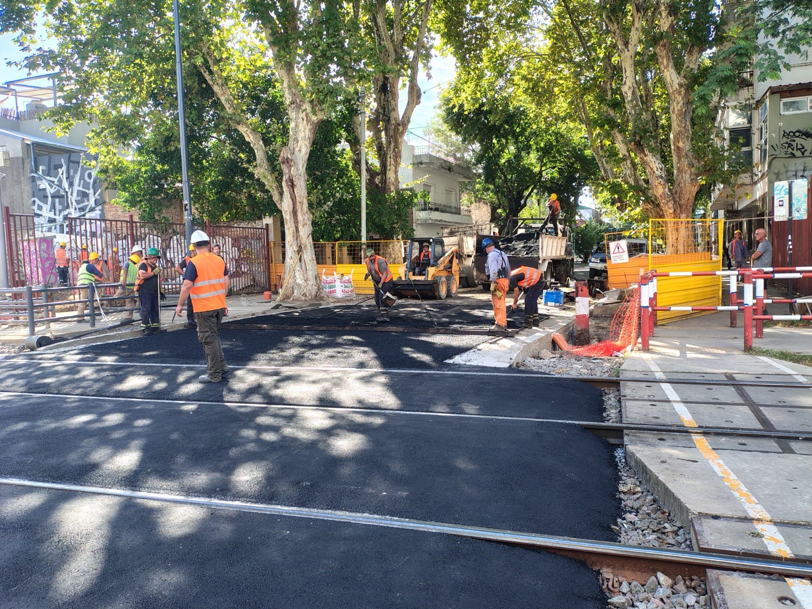 El Gobierno porteño dispuso la apertura de un paso provisorio sobre la calle Miller durante la obra principal