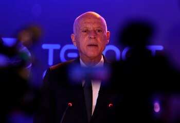 El presidente de Túnez, Kais