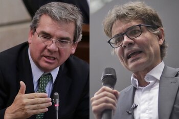 Germán Varón y Alejandro Gaviria