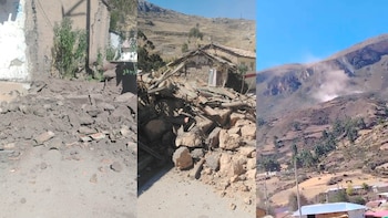 Un sismo de magnitud 5.0 sacudió la provincia de Chupaca, en Junín, la tarde del jueves 6 de agosto. Composición: Infobae
