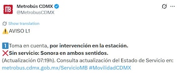 Avance en tiempo real de