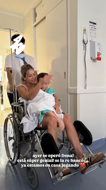 Noelia Marzol acompaño a su