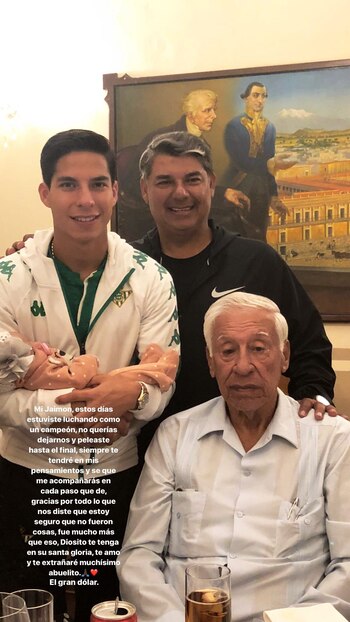 Jaime Lainez Ochoa (Foto: Instagram@diego_lainez)
