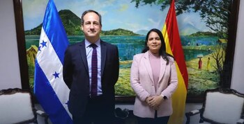 Guillermo Escribano Manzano reafirmó el compromiso de cooperación con el país centroamericano. (Foto: Cortesía)