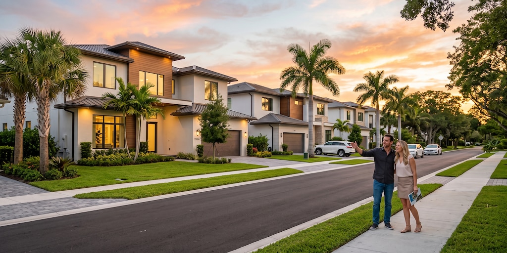 Estas cuatro ciudades de Florida atraen a compradores de otras zonas de Estados Unidos que buscan viviendas nuevas a precios más accesibles