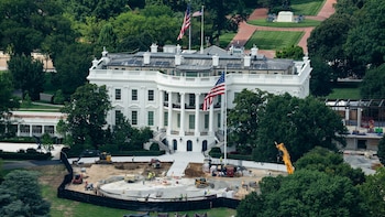 La Casa Blanca apura la reforma de su helipuerto tras la llegada del Marine One