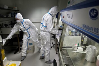 Científicos coronavirus
