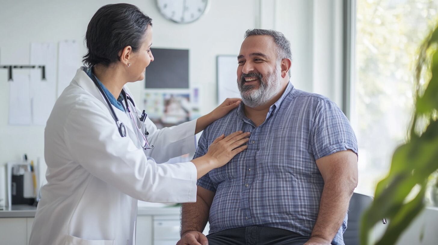 Las enfermedades cardíacas y la diabetes, agravadas por el aumento de peso, son las principales causas de la menor longevidad masculina (Imagen Ilustrativa Infobae)